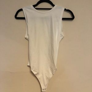 Abercrombie & Fitch White Bodysuit
